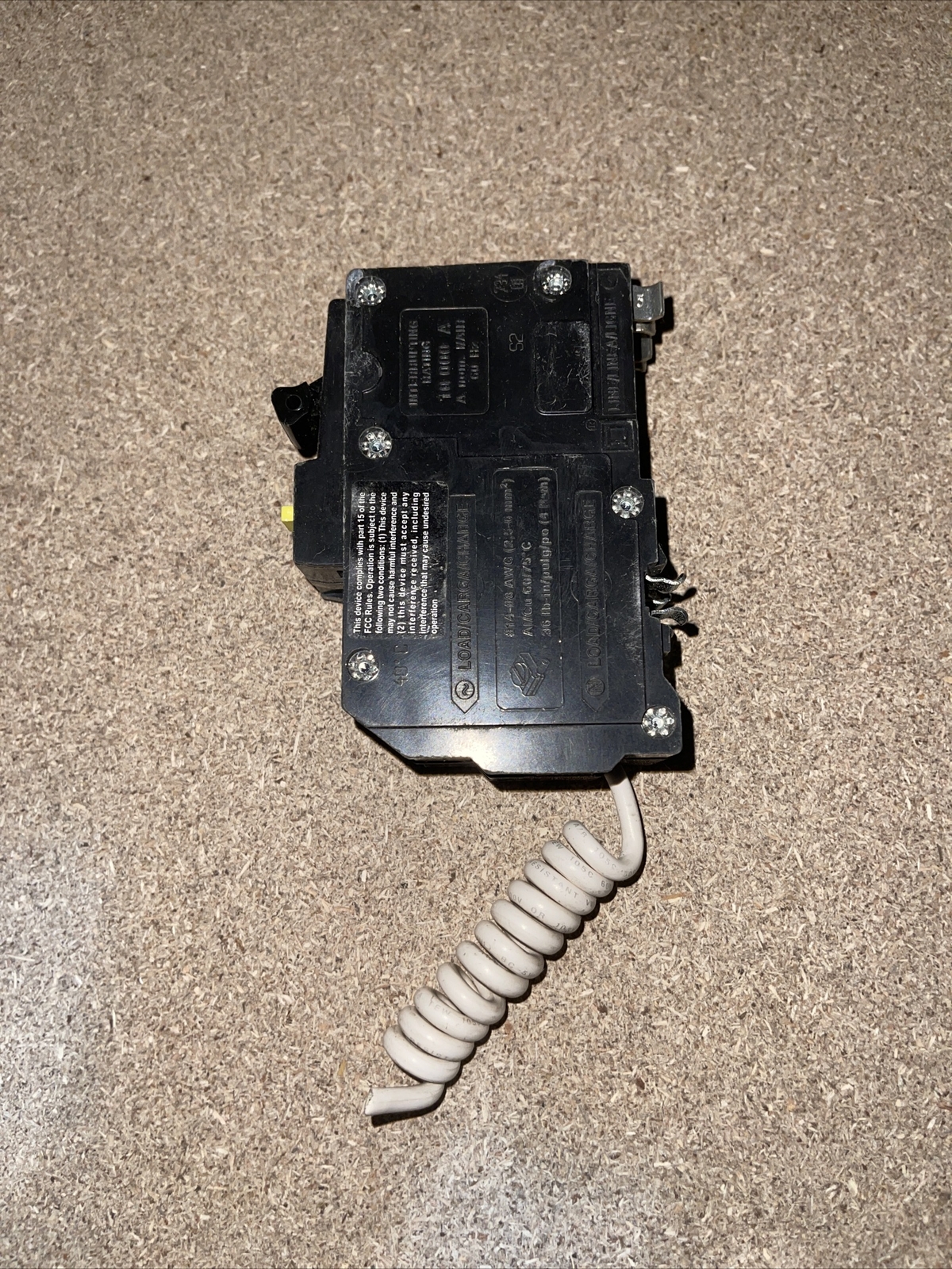 QO230GFI 1 PC SQUARE D QO 2P 30AMP GFCI GROUND-FAULT CIRCUIT BREAKER TAKE-OFFS