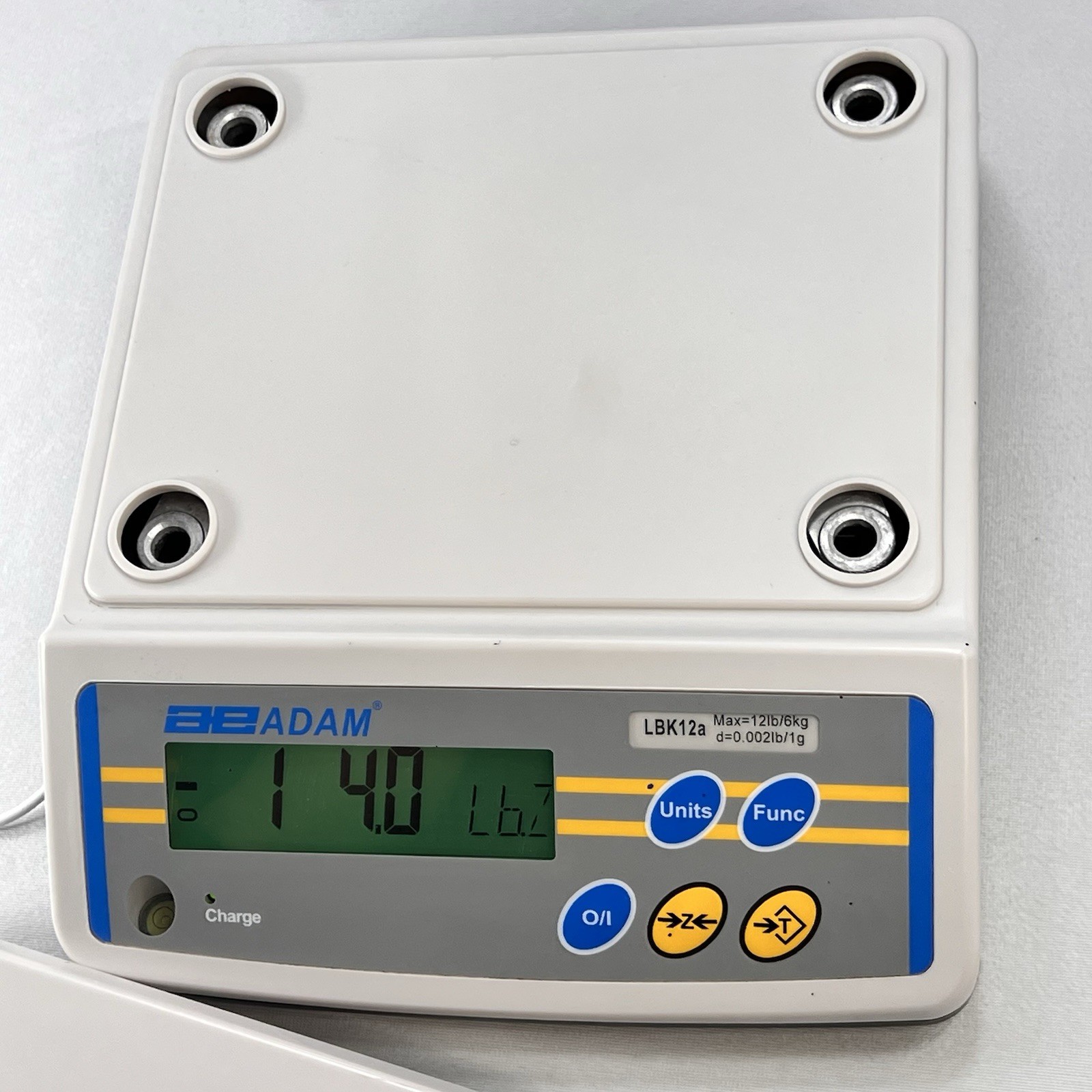 Adam Equipment Scale Digital Top Loading 12lb/6kg Quick Weight Fast LBK 12a