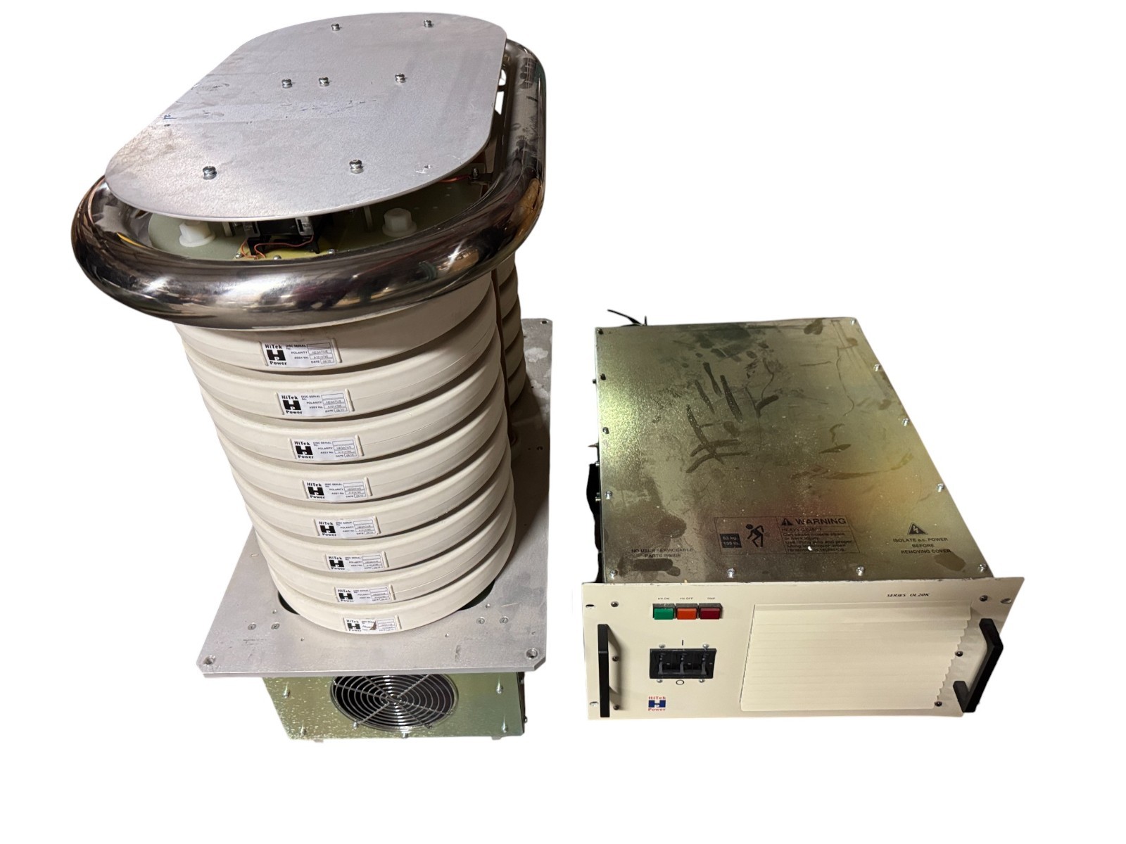 HiTek OL20KE/164/32 HIGH VOLTAGE 160kV Power Supply with Negative Stack