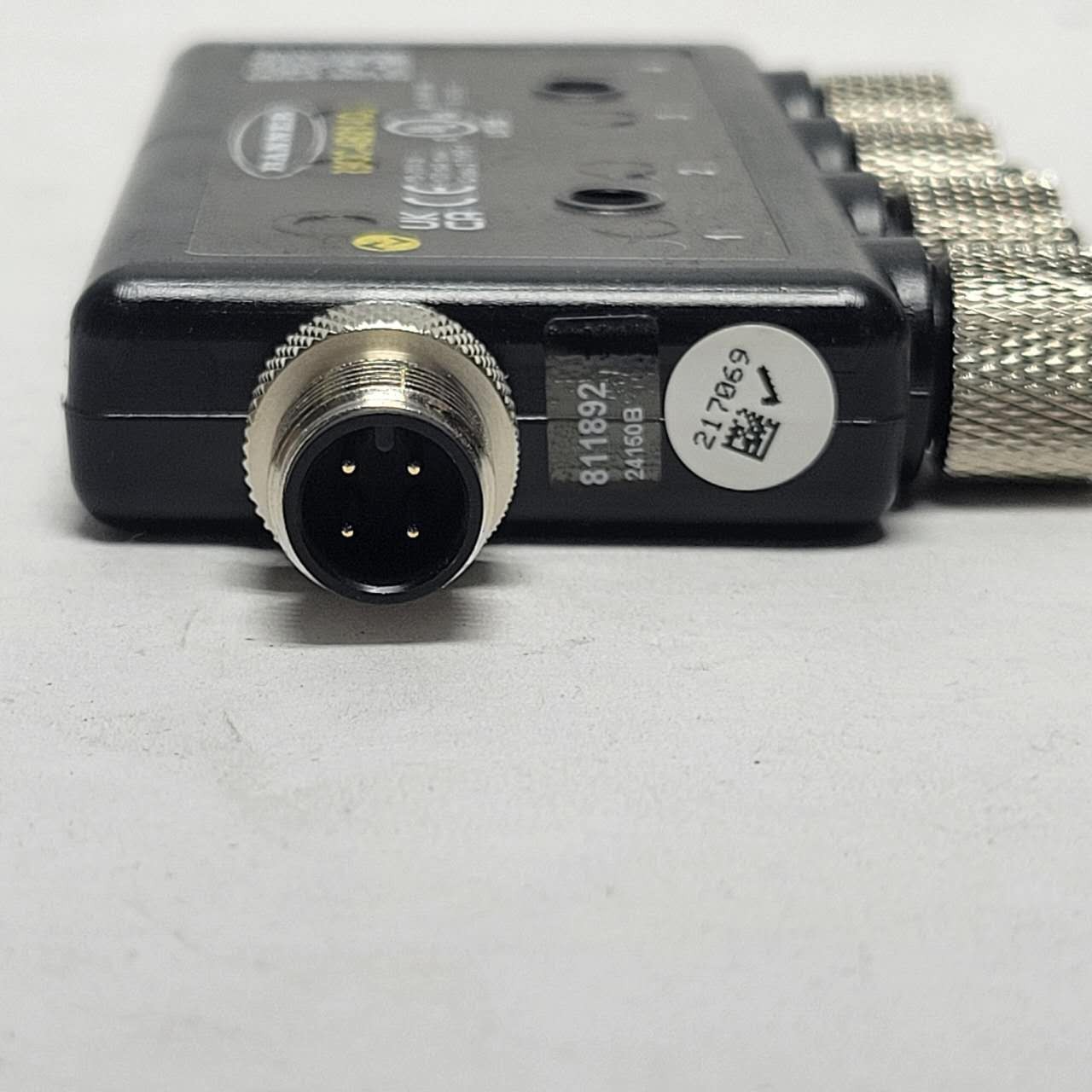 BANNER ENGINEERING R90C-4B21-KQ IO-Link Hub, 4-ports, Discrete Input/Output