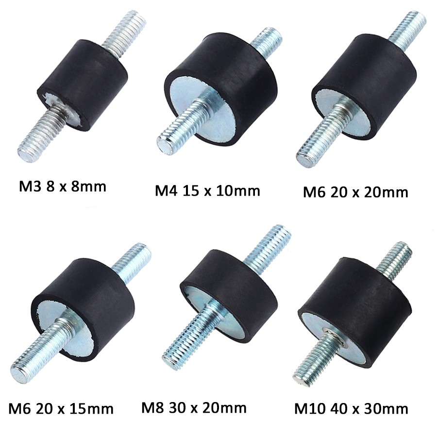 Rubber Shock Absorber Isolation Mount M3 M4 M5 M6 M8 M10