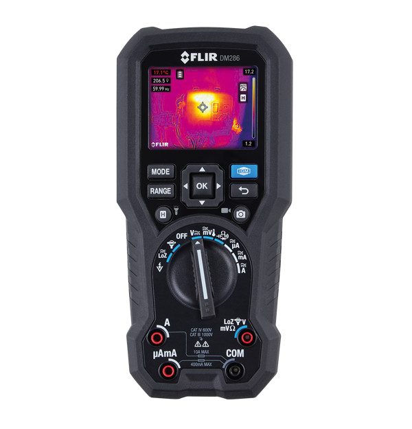 FLIR DM286 Industrial Imaging Multimeter with Extra TA04 Battery