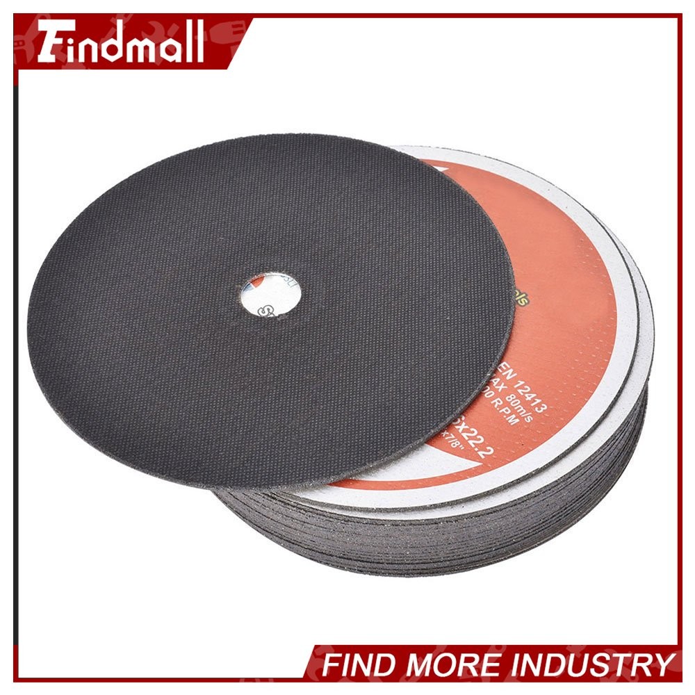 Findmall 100Pcs 5″x.040″x7/8″ Cut-off Wheel Metal & Stainless Steel Cutting Disc
