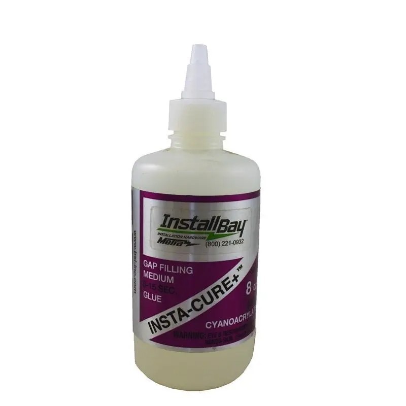 The Install Bay INSTGL8 Insta-Cure Gap Filler Glue Adhesive 8 Ounces