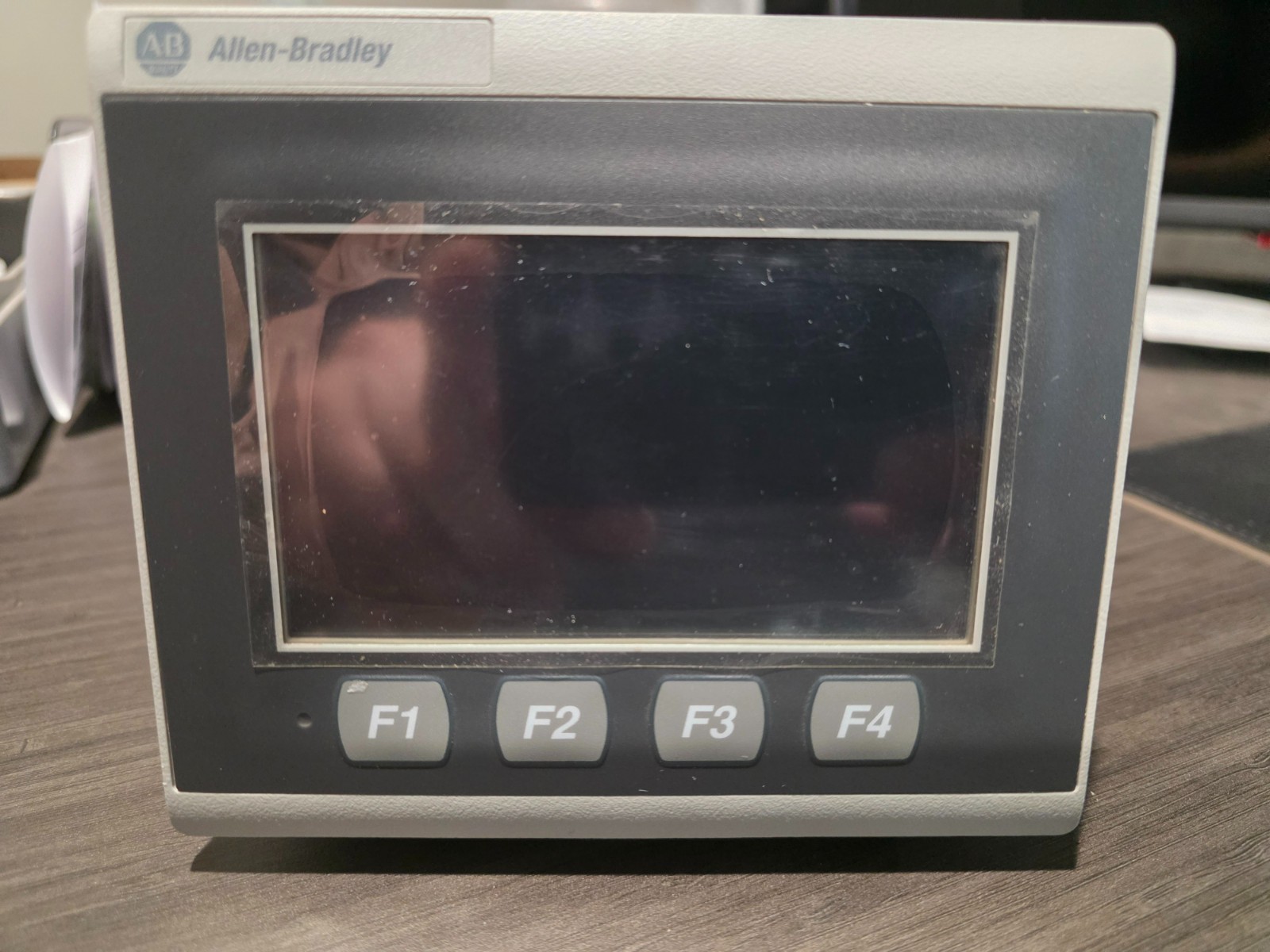 Allen Bradley 2711R-T4T HMI w/Allen Bradley 1763-NC01 Micro Logix Cable