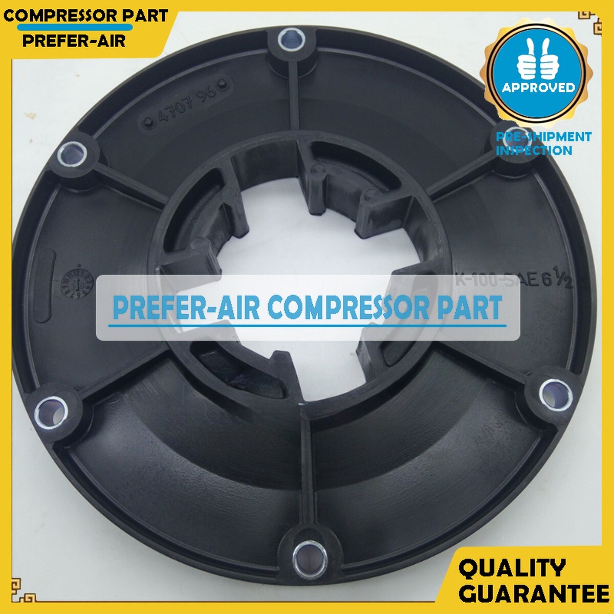 Coupling Replace Fit For CENTAFLEX CF-K-100-SAE6½ K-100 SAE6 1/2 CF-K-100-SAE6.5