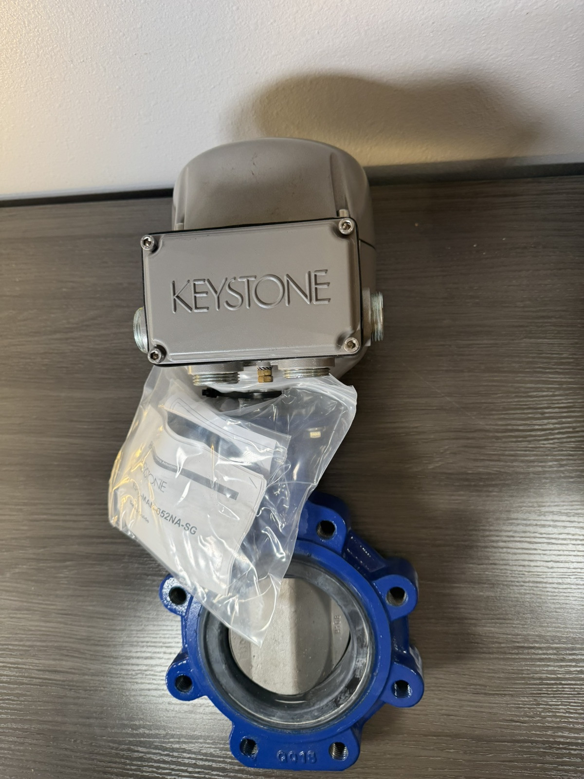 Keystone EPI2 E6 Actuator Butterfly Valve Siemens 4″