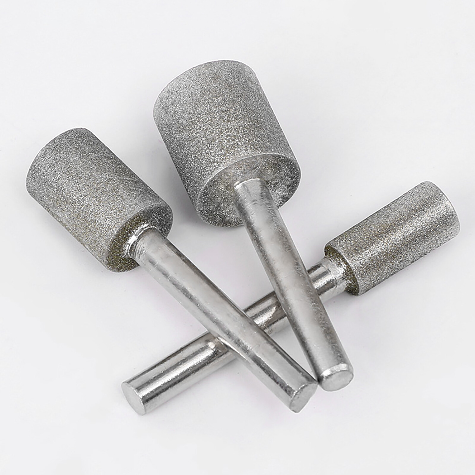 6mm-25mm Diamond Burr Grinding Head Bit 6mm Shank For Dremel Rotary Cylinder