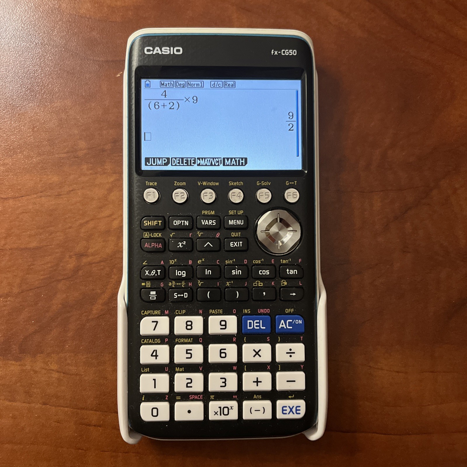 Casio PRIZM FX-CG50 Graphing Calculator Tested WORKING with USB cable