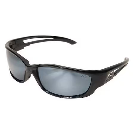 Edge Eyewear Sk-Xl117 Kazbek Xl, Safety Glasses, Anti-Scratch, Gray Mirror