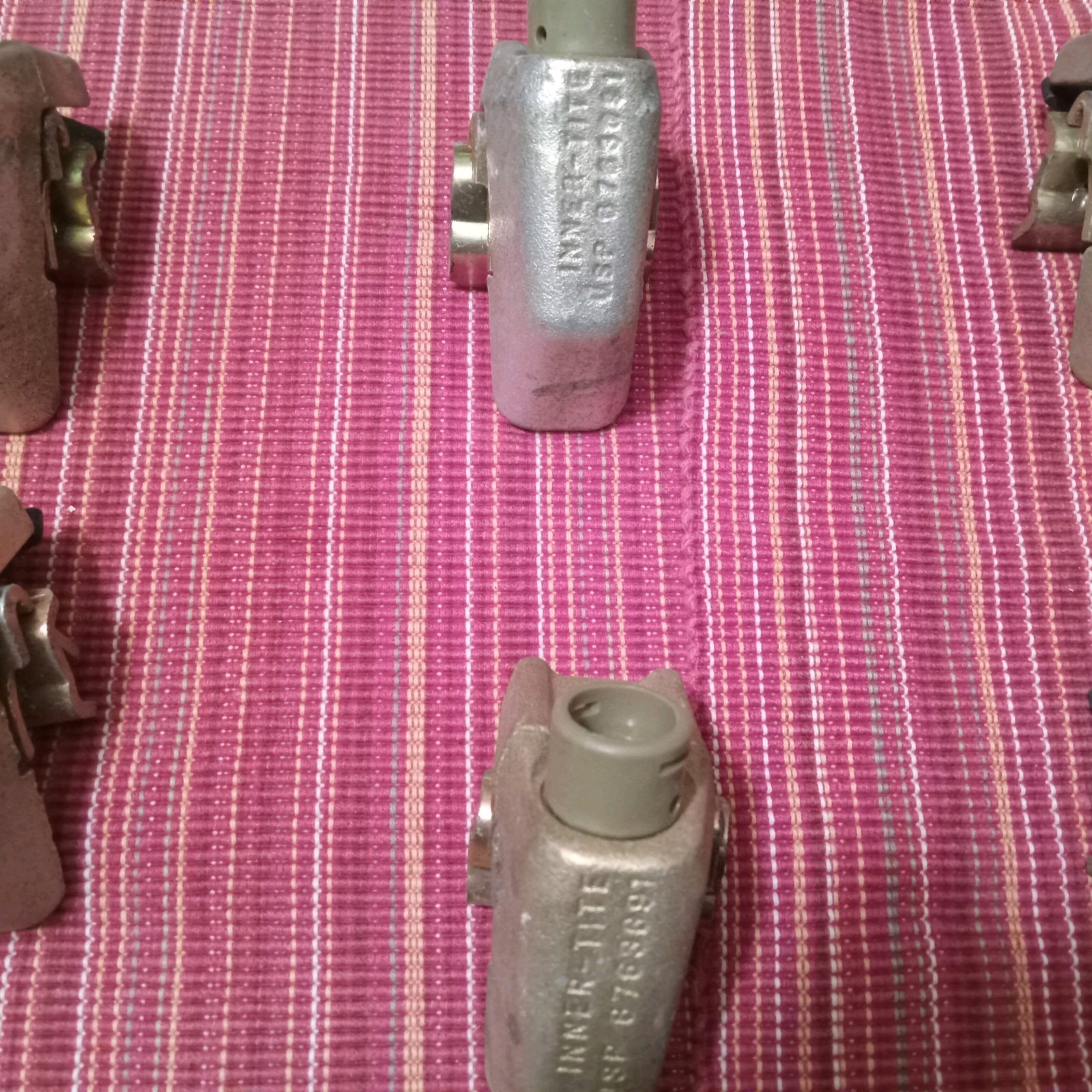 Inner-Tite Jiffy Lock Clamps Lot Of 7 Used