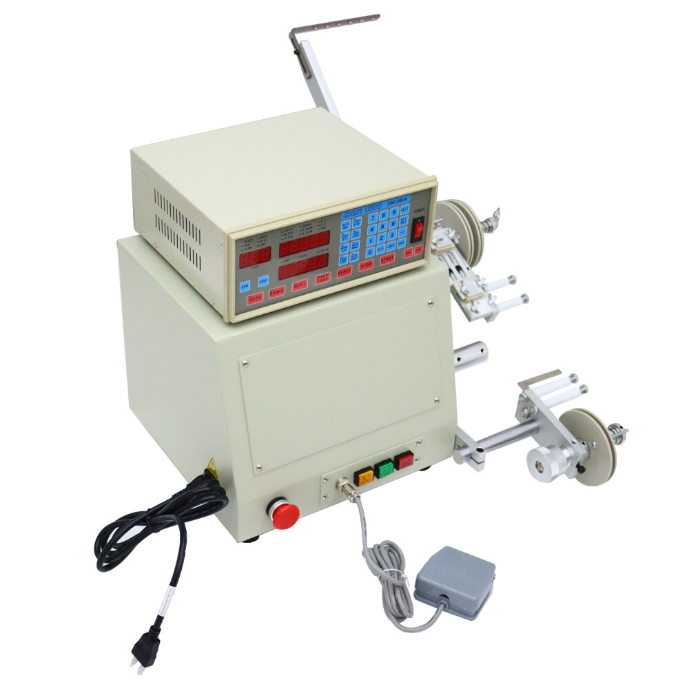 110V CNC Automatic Computer Coil Winder Winding Machine for 0.04-1.2 mm Wire