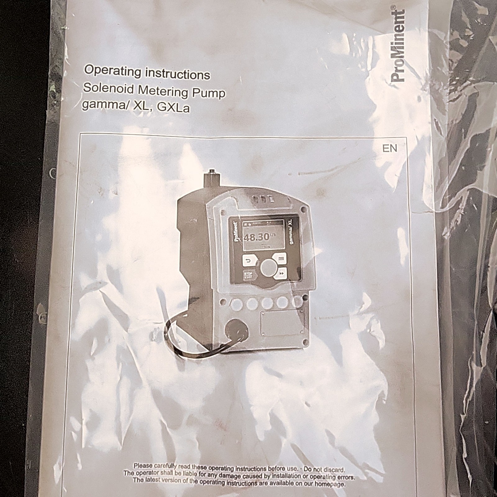 NEW ProMinent Gamma/XL GXLA Solenoid Metering Dosing Pump GXLAUS2508SST ✅