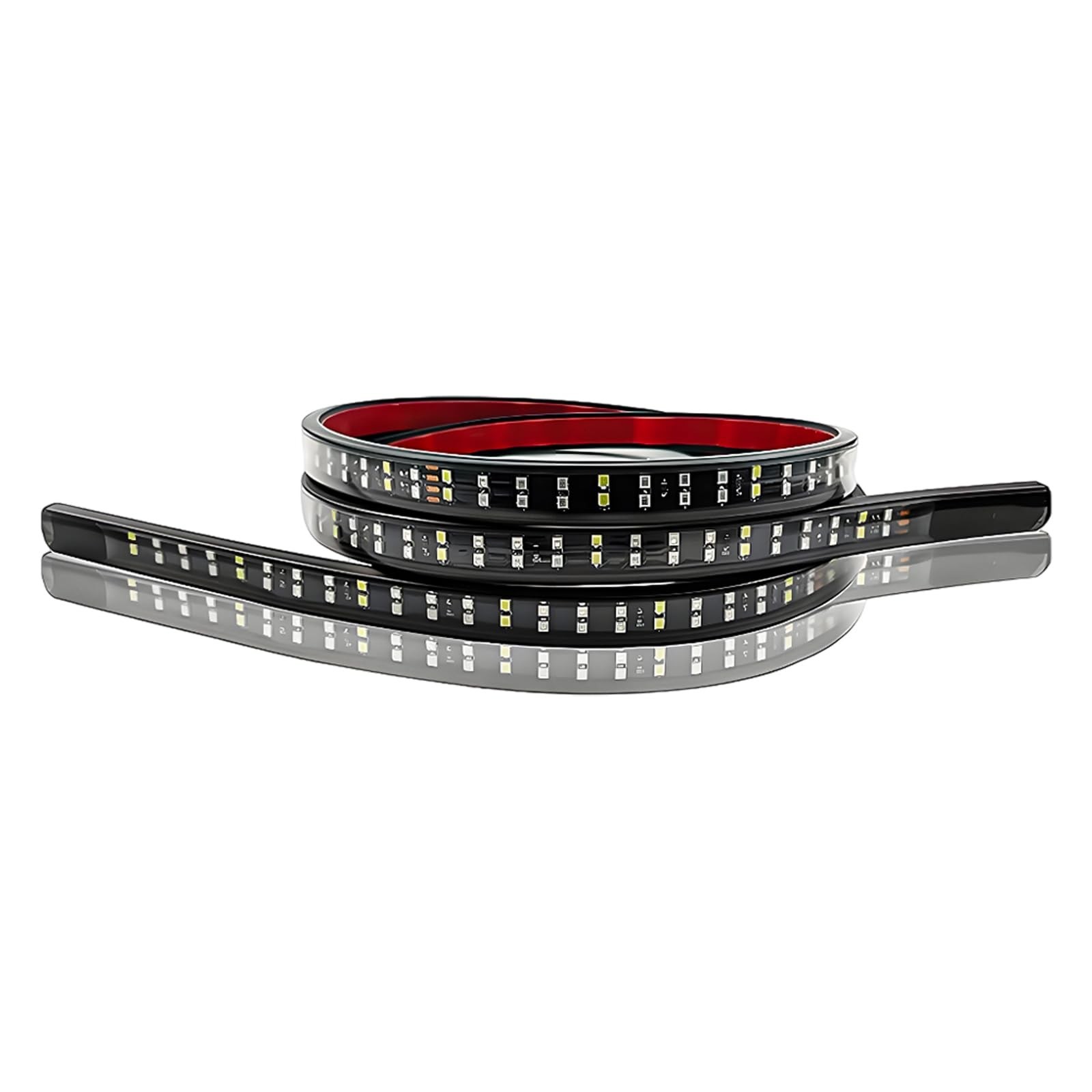 59″ LED Tailgate Light Bar, Double Row LED Tail Light Strip with Red Brake Wh…