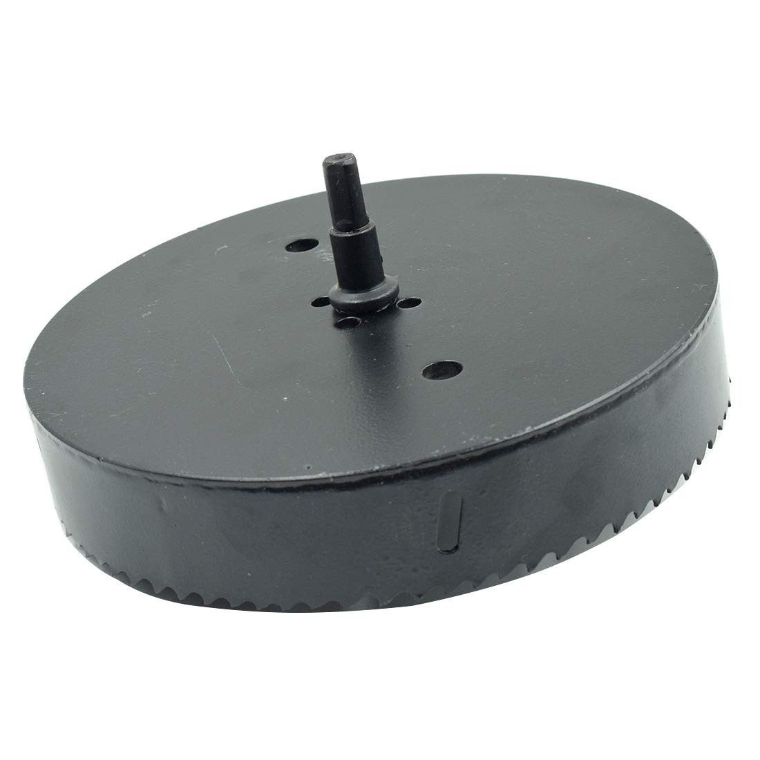7.5-inch Hole Saw BI -Metal Drilling Cutter for Wood, 7.5″/190mm, Black