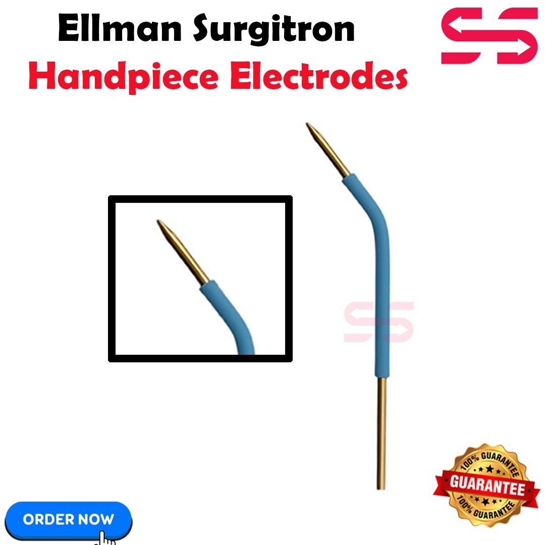 Ellman Surgitron Set of 14 Handpiece Electrodes Reusable- Tungsten Tips New CE