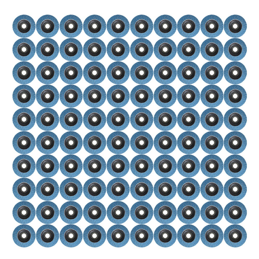 200Pack 4-1/2″×7/8» 40 Grit T29 Premium Zirconia Flap Disc Sanding Grinding