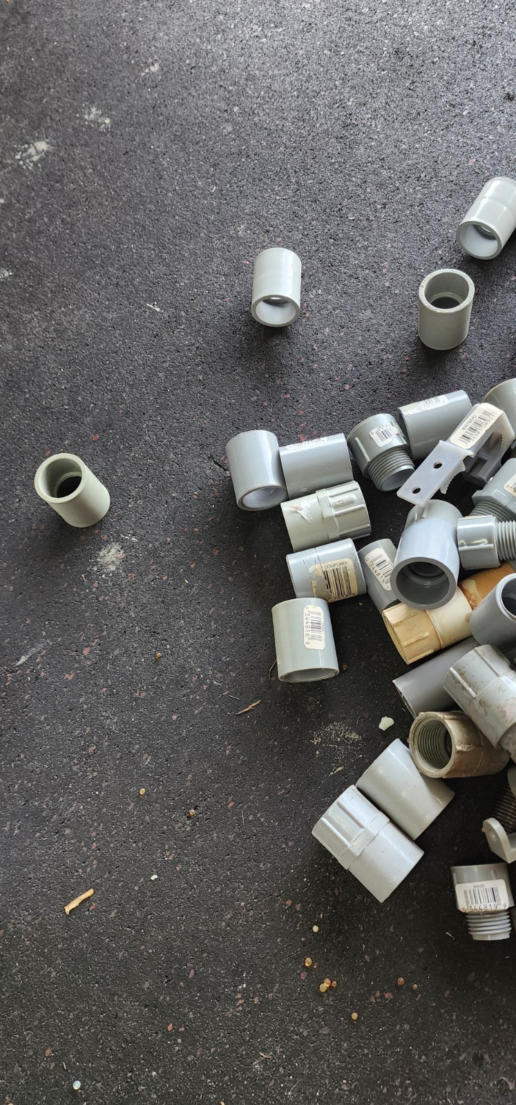 Estate LOT 100s Of Electrical PVC Conduit Fittings 1/2″-2 1/2″ NEW SEAL TIGHT