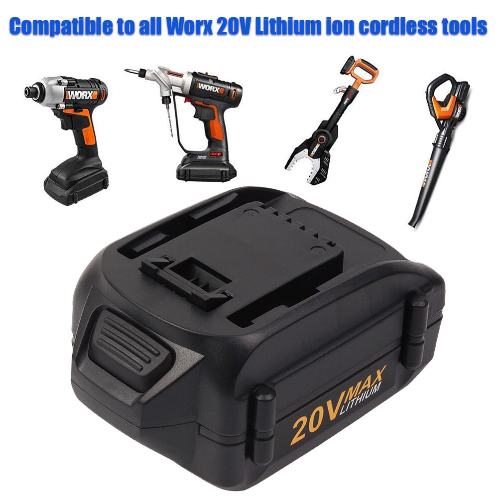 4.0Ah WA3520 WA3575 20V Max Lithium Battery For WA3578 WA3525 For WORX