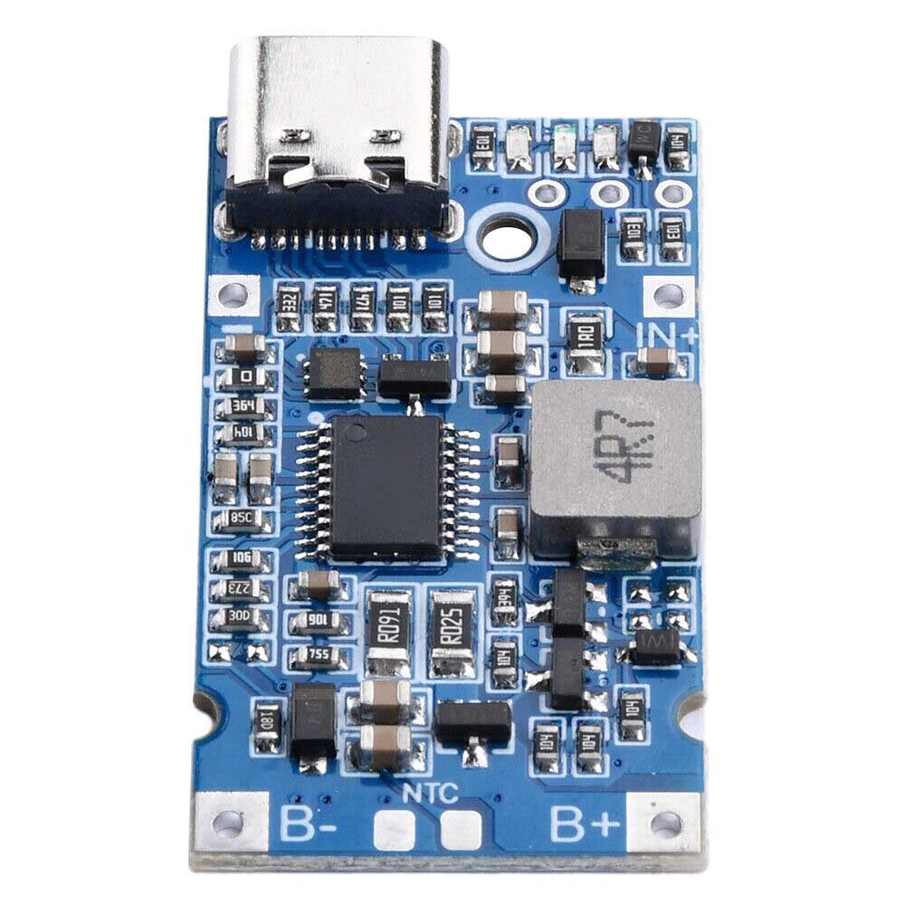 2/4/6pcs Type-C/Micro USB 2S 3S 4S BMS 18W 2A Li Li-ion Battery Charging Module