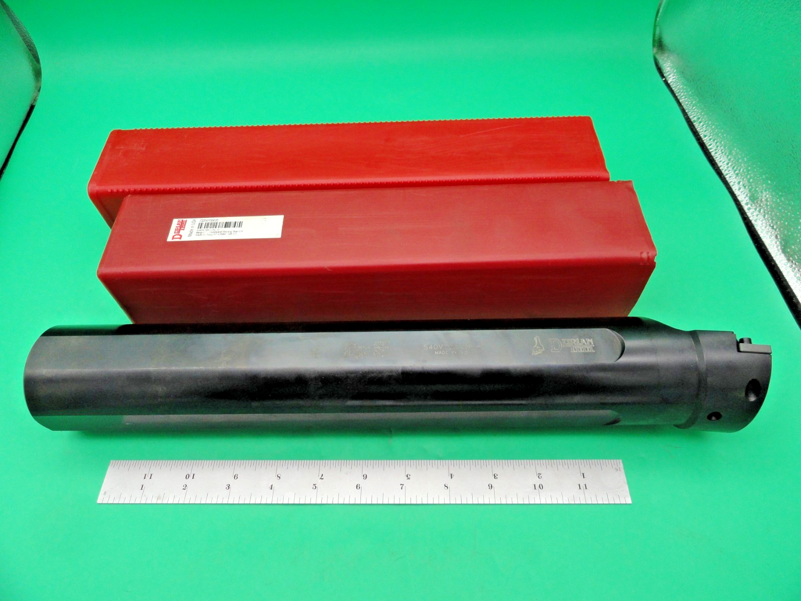 Indexable Boring Bar: S40V-MCLNR-5, 3.0620″ Min Bore, Right Hand, 5.000 deg Lead