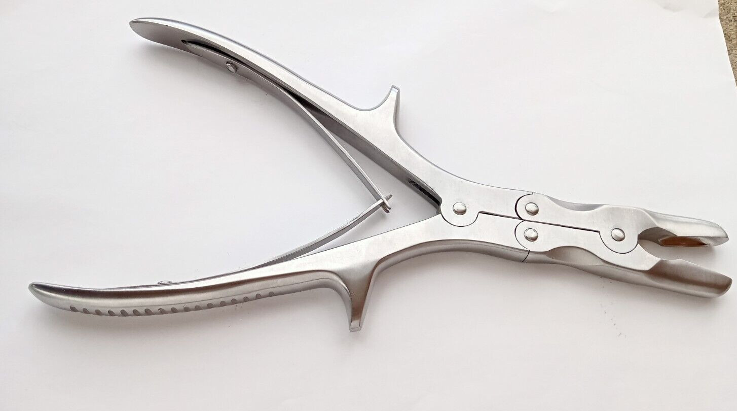 Stille-Luer Bone Rongeur Double Action 8.75″ Curved German Grade