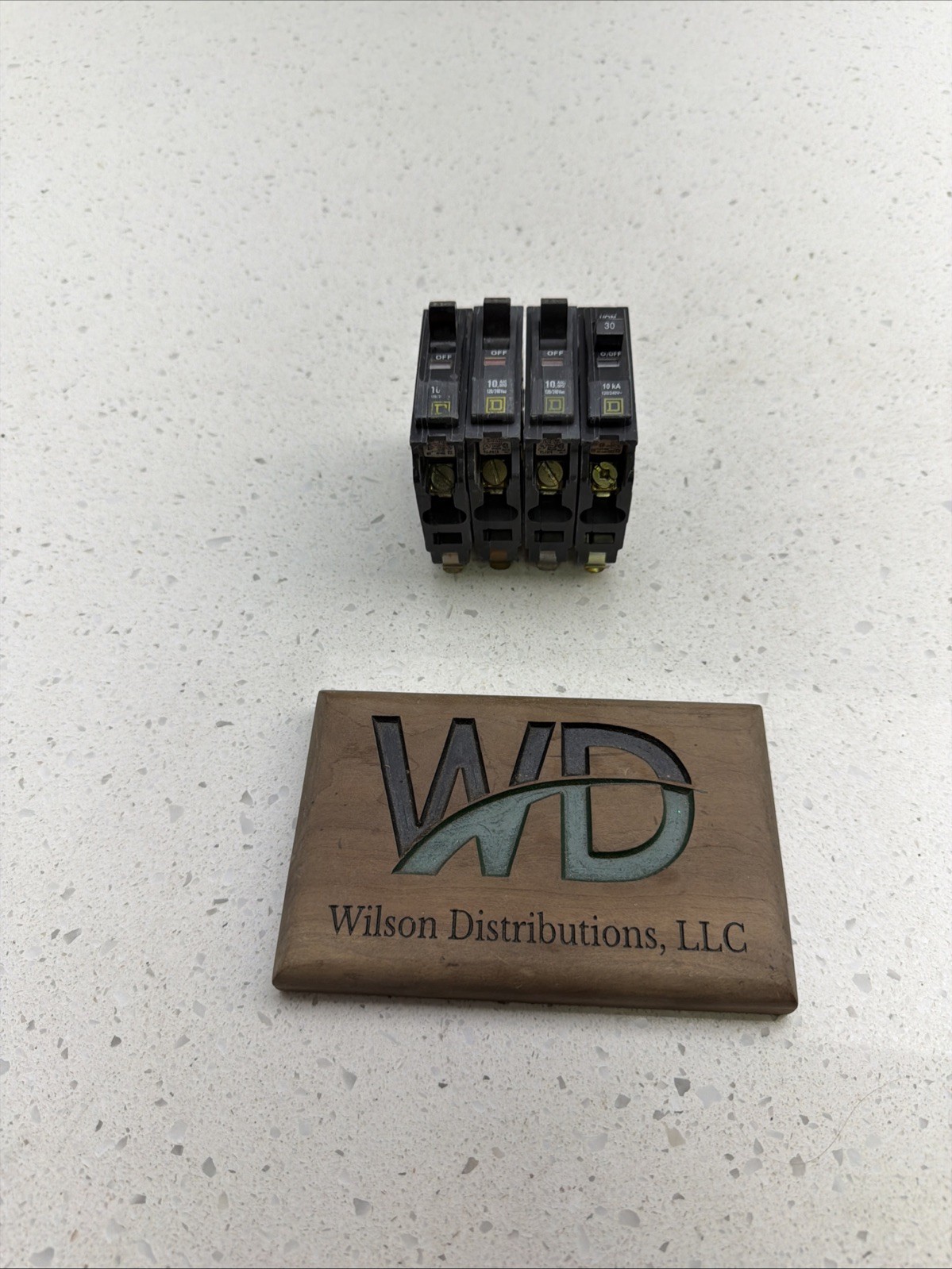 Square D QO130 Miniature Circuit Breaker – 30 A, 1 Pole, 120/240 VAC (Lot Of 4)