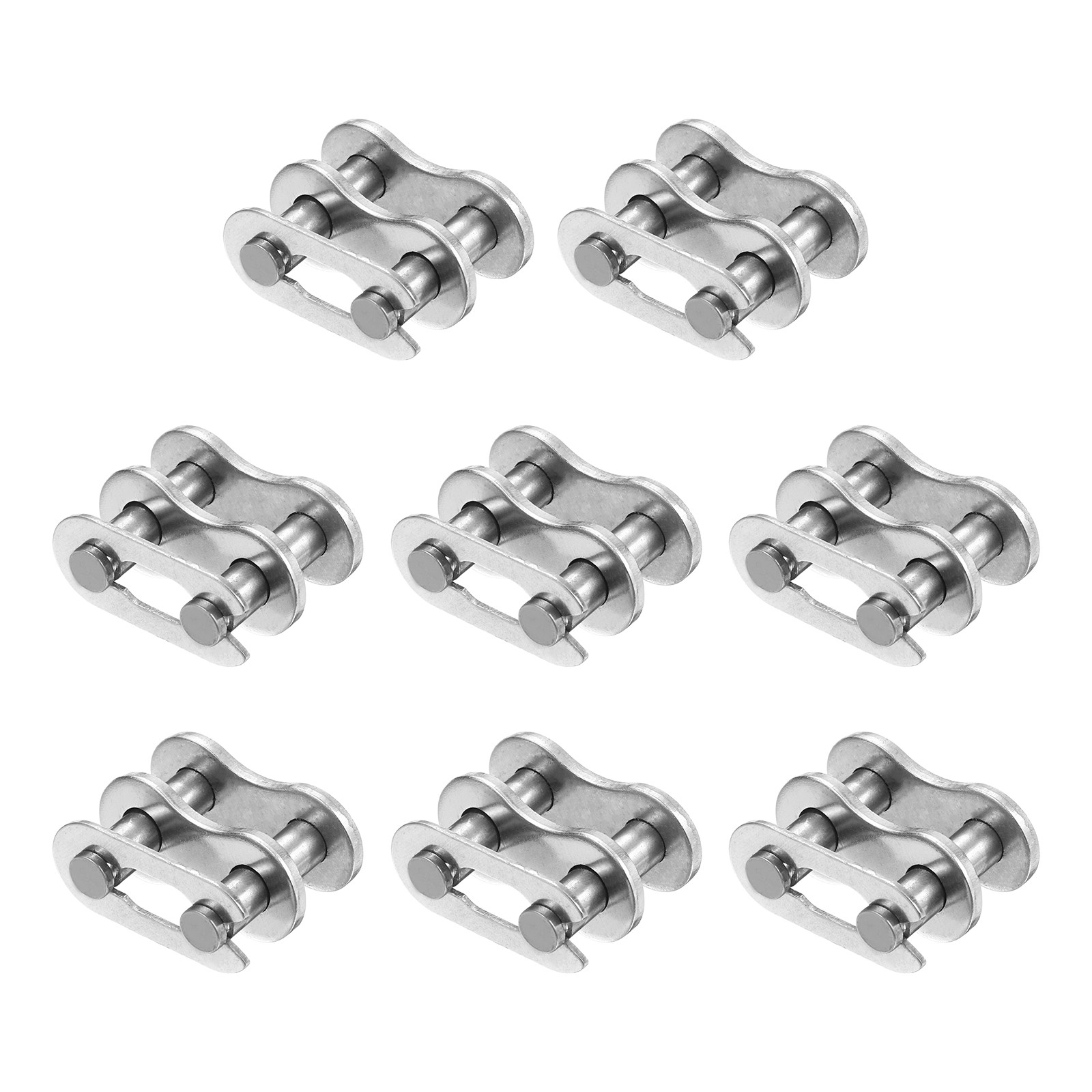 8Pcs 1/2″ Stainless Steel Roller Chain Offset Link Full Links for 08B Chain