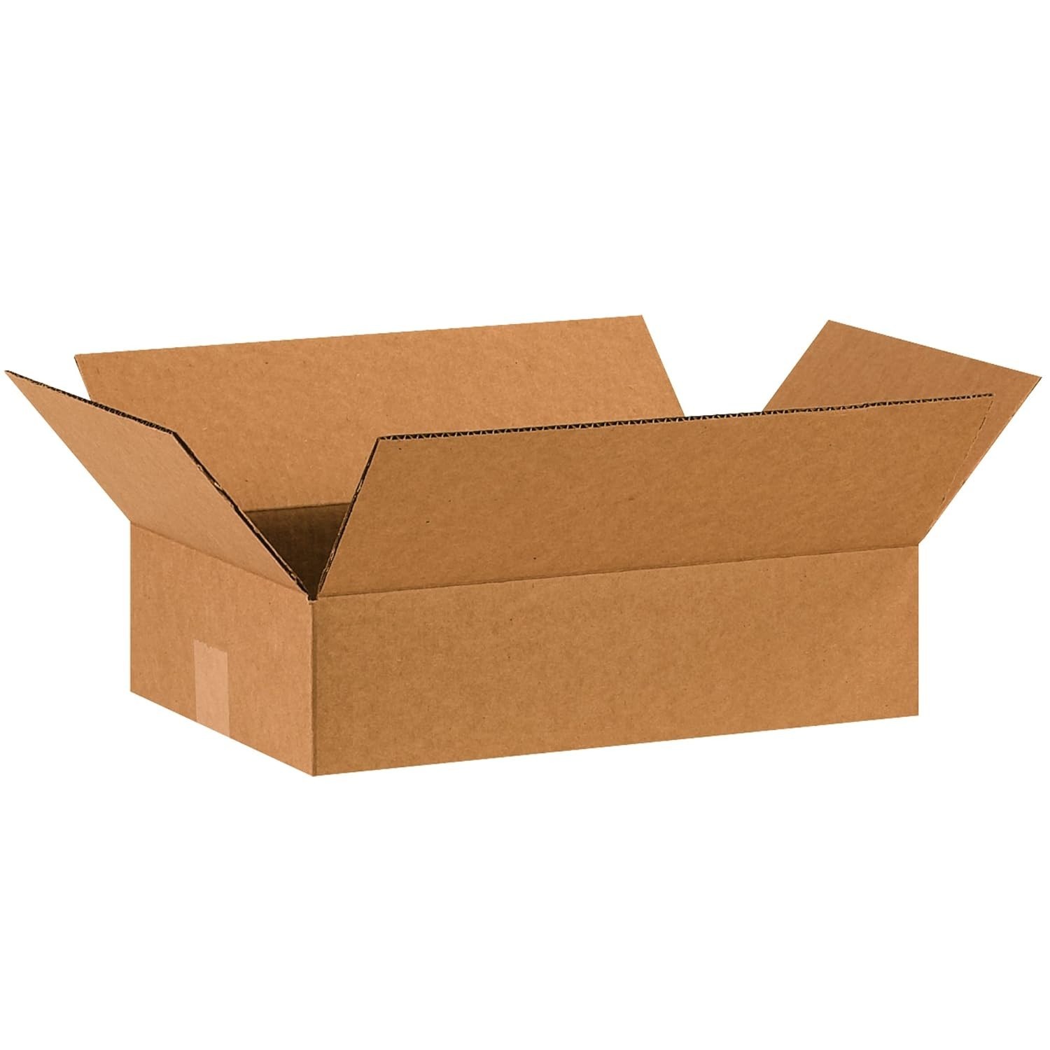 16 x 10 x 4 Corrugated Cardboard Boxes, Flat 16″L x 10″W x 4″H, Pack of 25 |