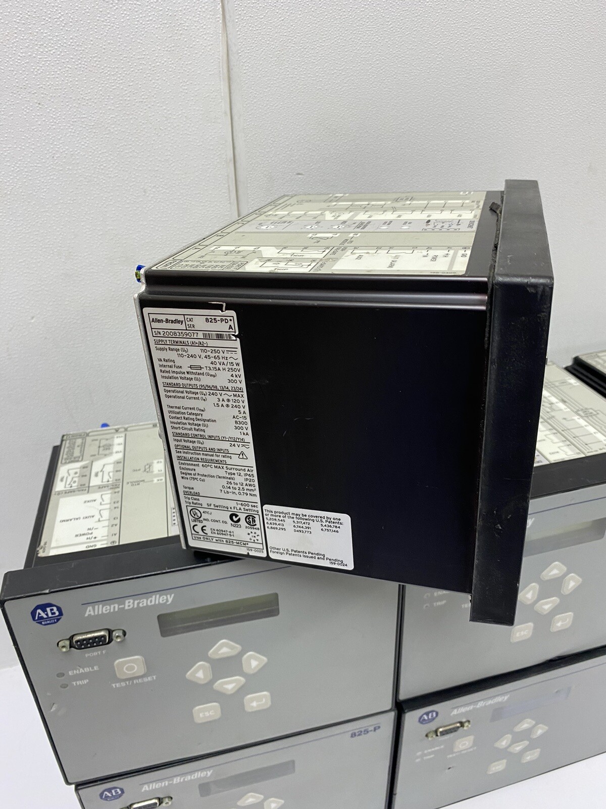 Allen Bradley 825-PD SER. A Control Module