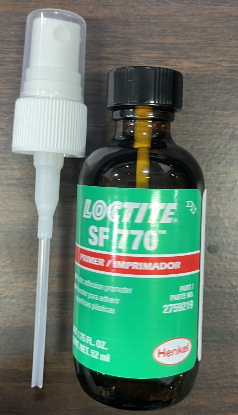 Henkel Loctite SF 770 Primer, PRISM® Clear 1.75 oz Bottle, 2759219, Exp. 10/2027