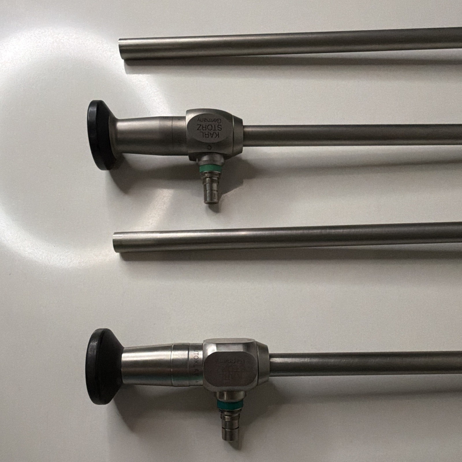 Lot of 4 Karl Storz 26003AA 10mm 0 Degree Autoclavable Laparoscope Hopkins II