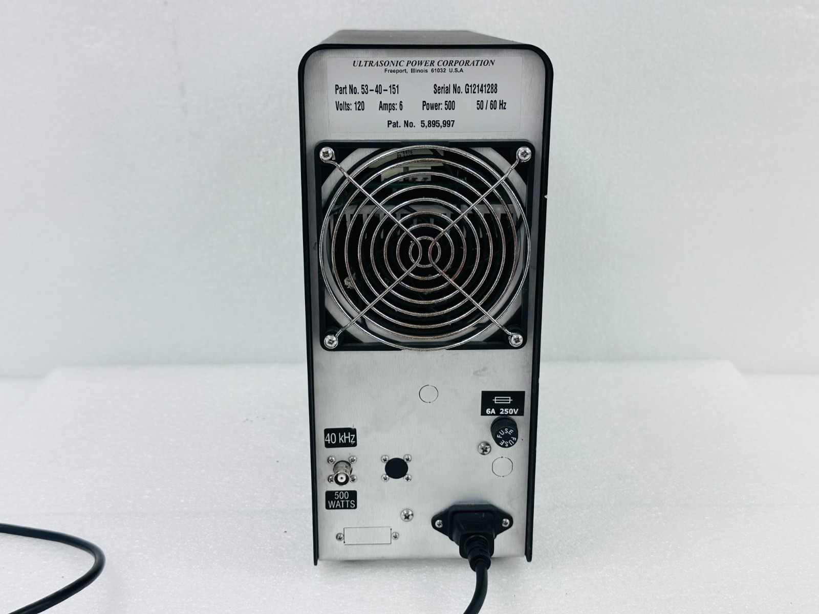 Ultrasonic Power 53-40-151 Power Generator 500w 6a Amp 120v-ac FREE SHIPPING 🚚
