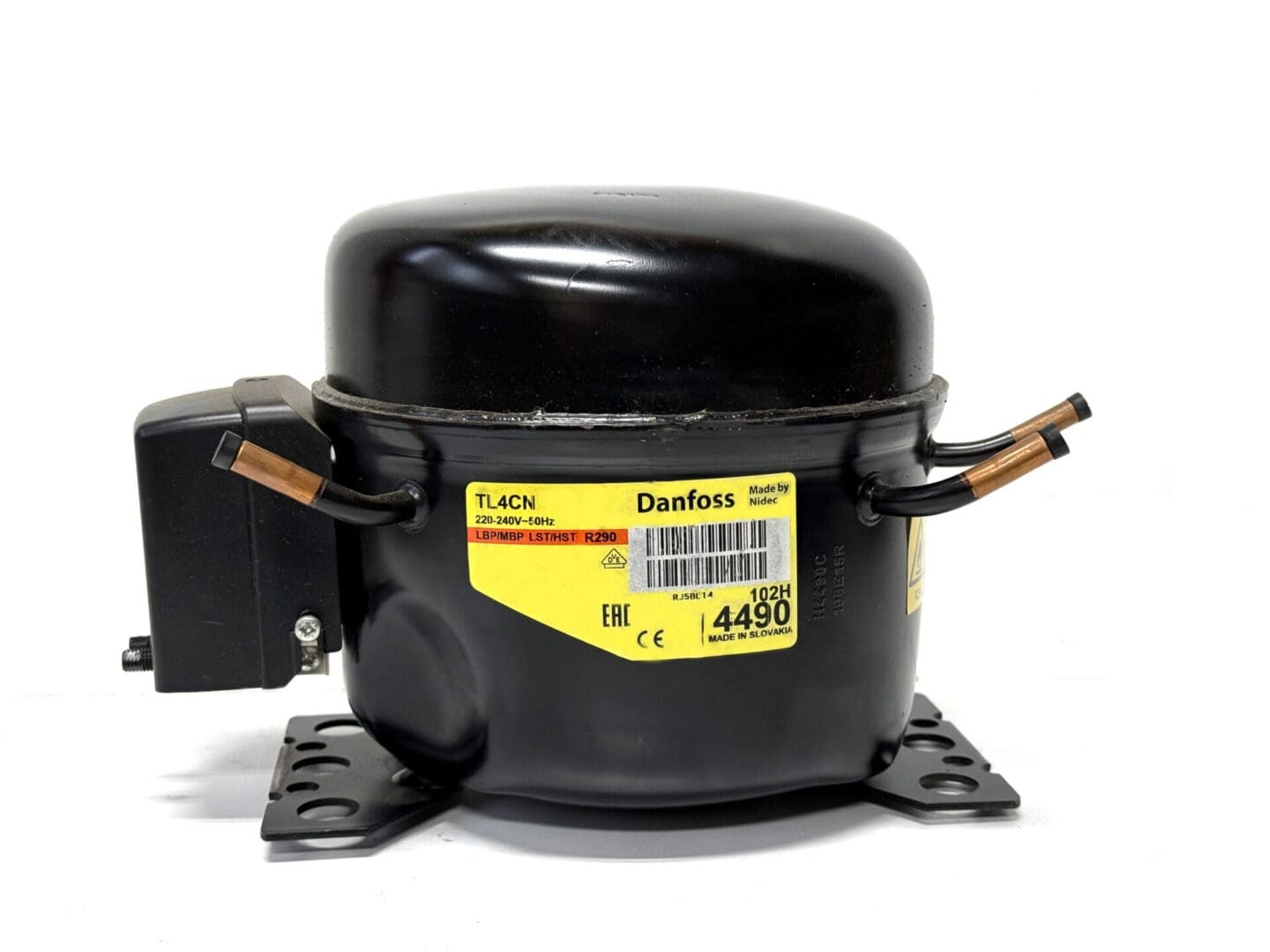 TL4CN – Secop 1/5 HP Refrigeration Compressor – Low Temp – 220-240V – 50 HZ – R-