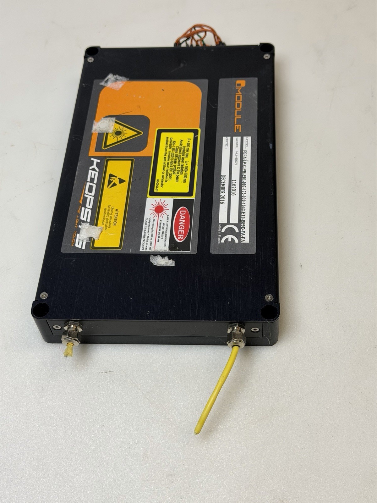 Keopsys Optical Module Fiber Laser Amplifier PFEA-LP-C-PM – Not Tested