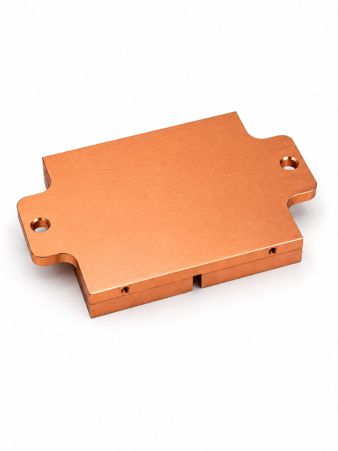 14oz Pure Copper Heatsink Skived Fin 100x70x13mm (3.94″ x 2.76″ x 0.51″)