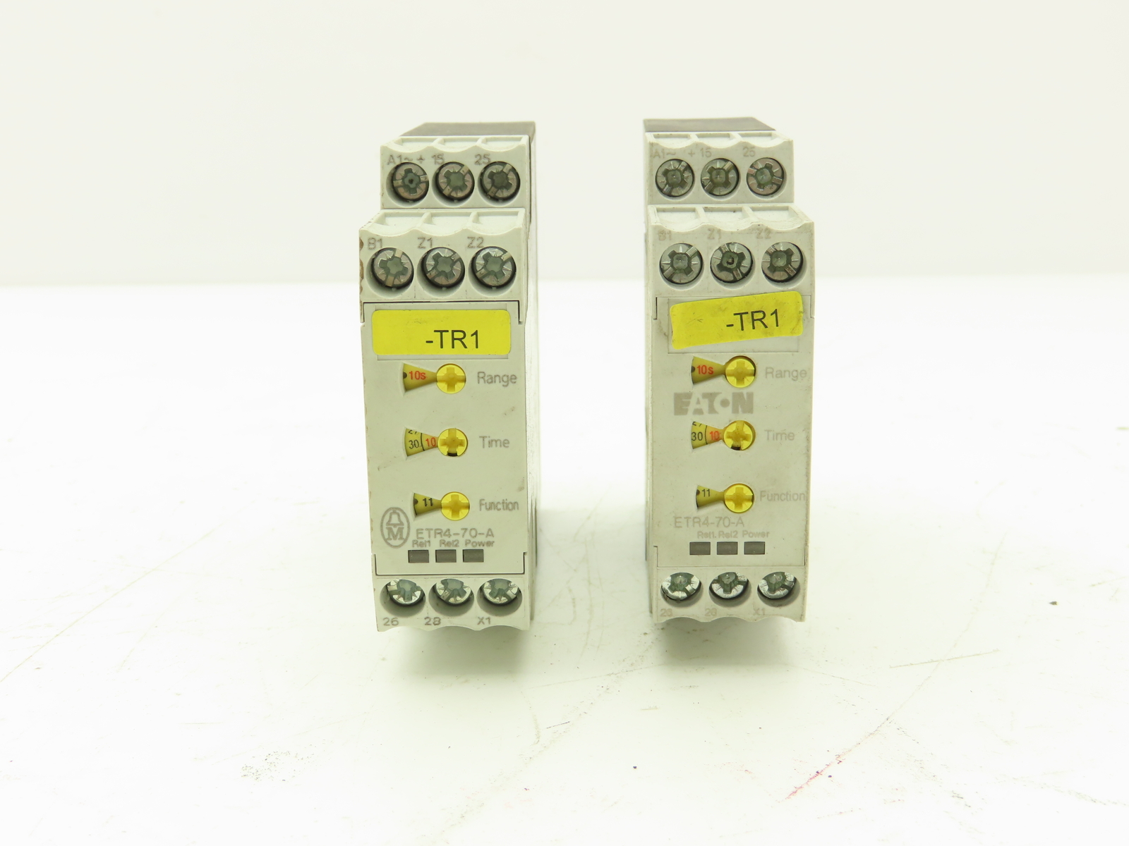 Moeller ETR4-70-A Timing Relay 24-240V AC/DC 0.05 Seconds To 100 Hours Lot of 2