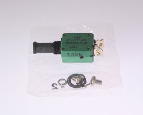 MS3320-71/2L Kilxon Military Circuit Breaker 2TC27-7 1/2