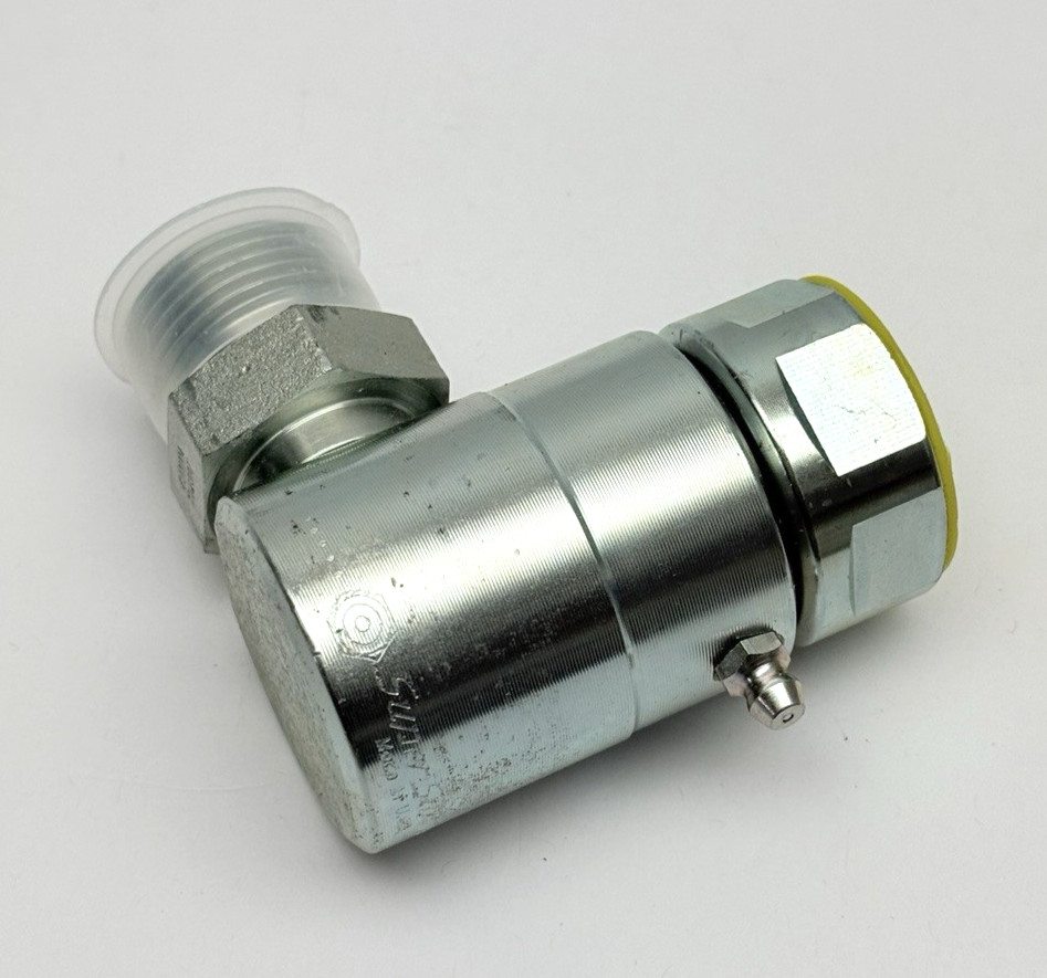 SUPER SWIVEL 7730, HYDRAULIC SWIVEL 90° ANGLE, FFS x MFS, PART # 80018784