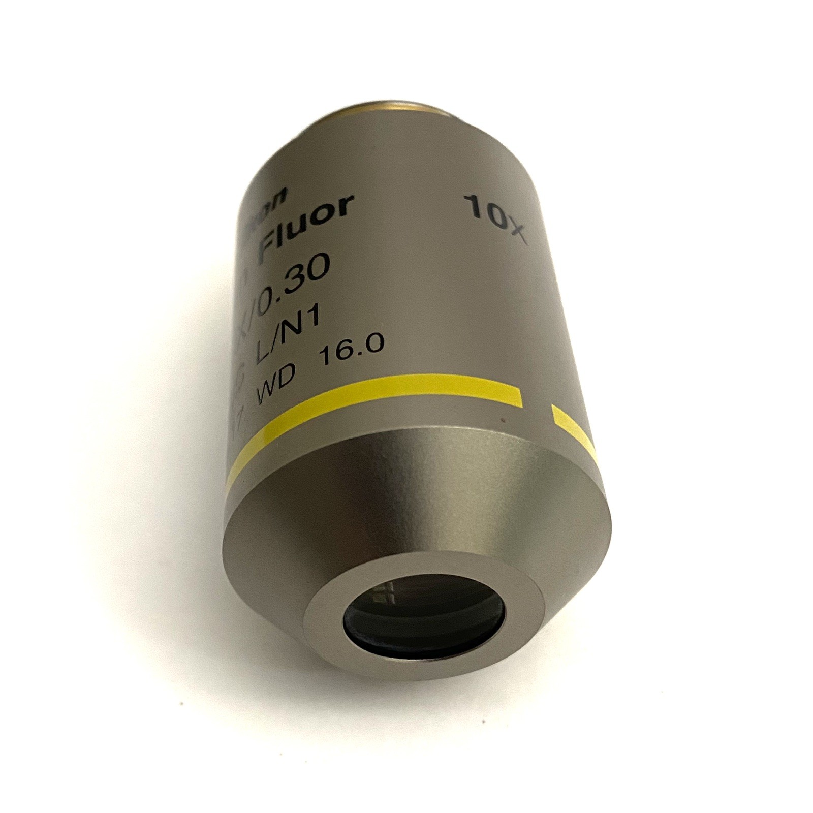 Nikon Plan Fluor 10x/0.30 DIC L/N1 ∞/0.17 WD 16.0 Microscope Objective Lens