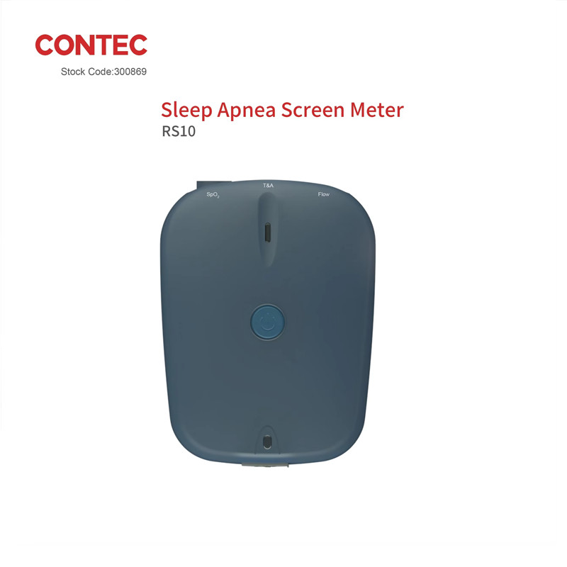 Contec RS10 Sleep Apnea Screen Meter Spo2 PR Nasal Airflow Monitor