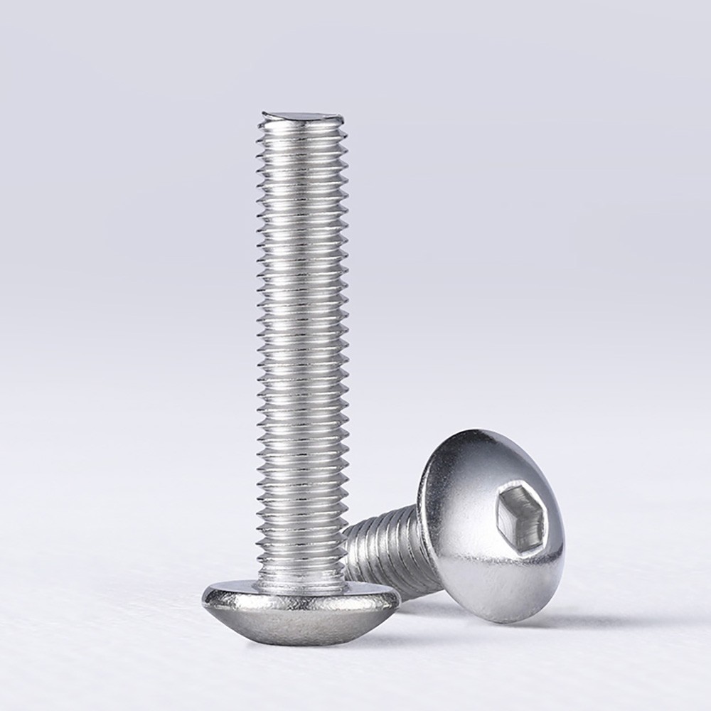 M6-M10 Socket Button Head Screws Dome Allen Bolts Machine Screw Stainless Steel