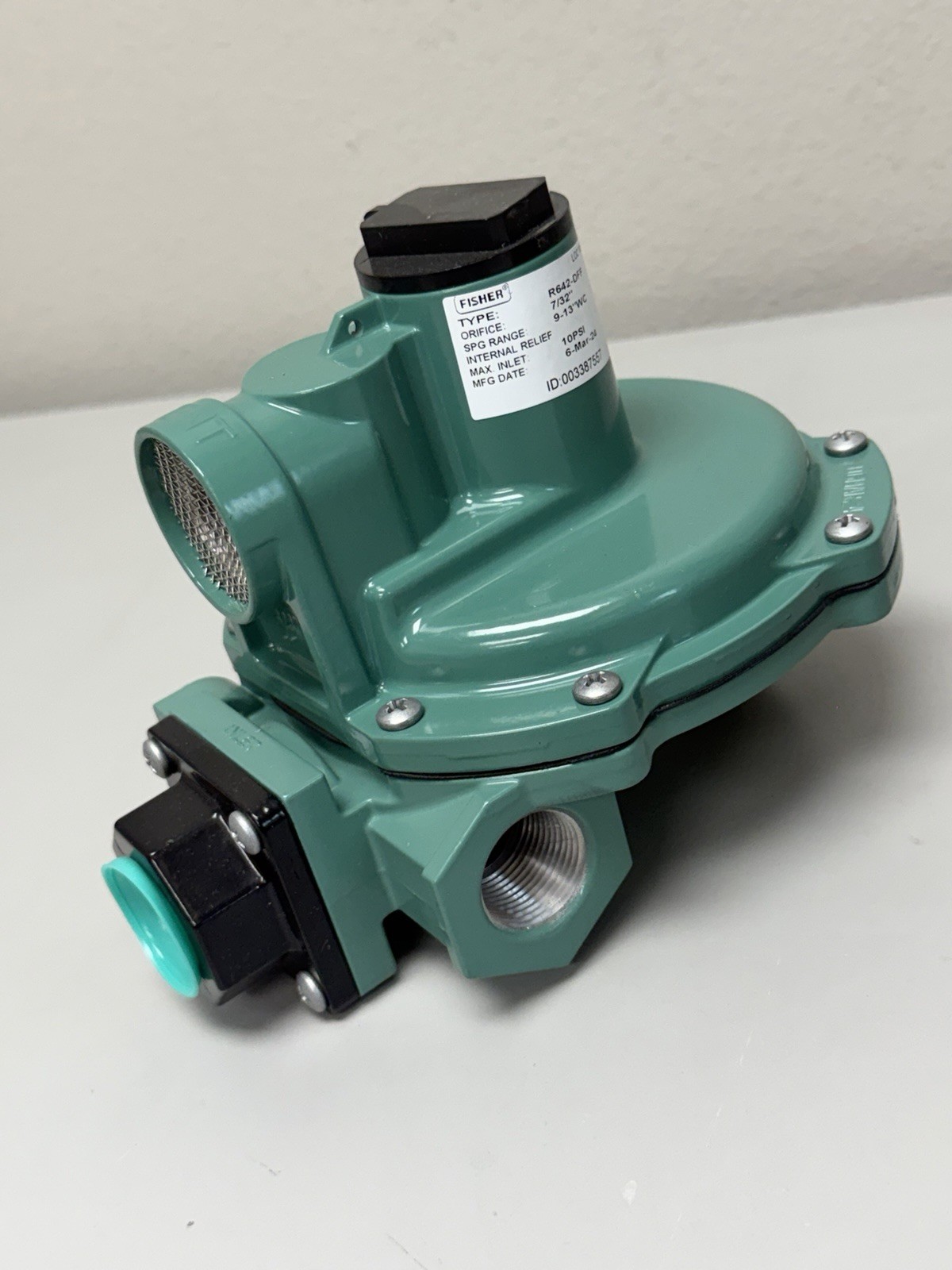 Emerson Fisher R642-DFF Lp-Gas Equipment 2nd Stage Regulator9-13″ W.C Spring