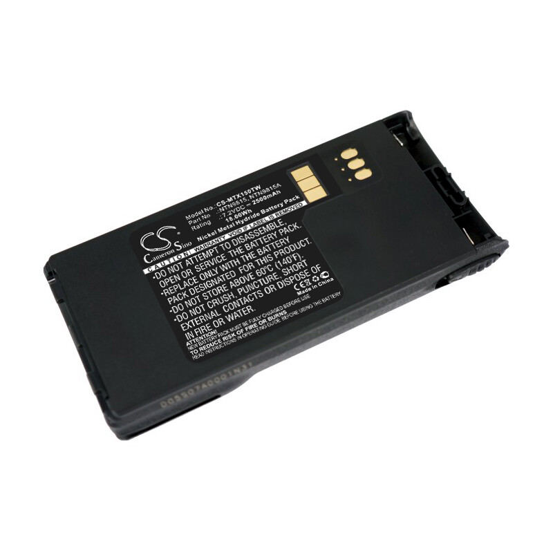 Battery for Motorola MT1500,NT1500,PR1500,XTS1500,NTN9858C,NTN9859,NTN9861