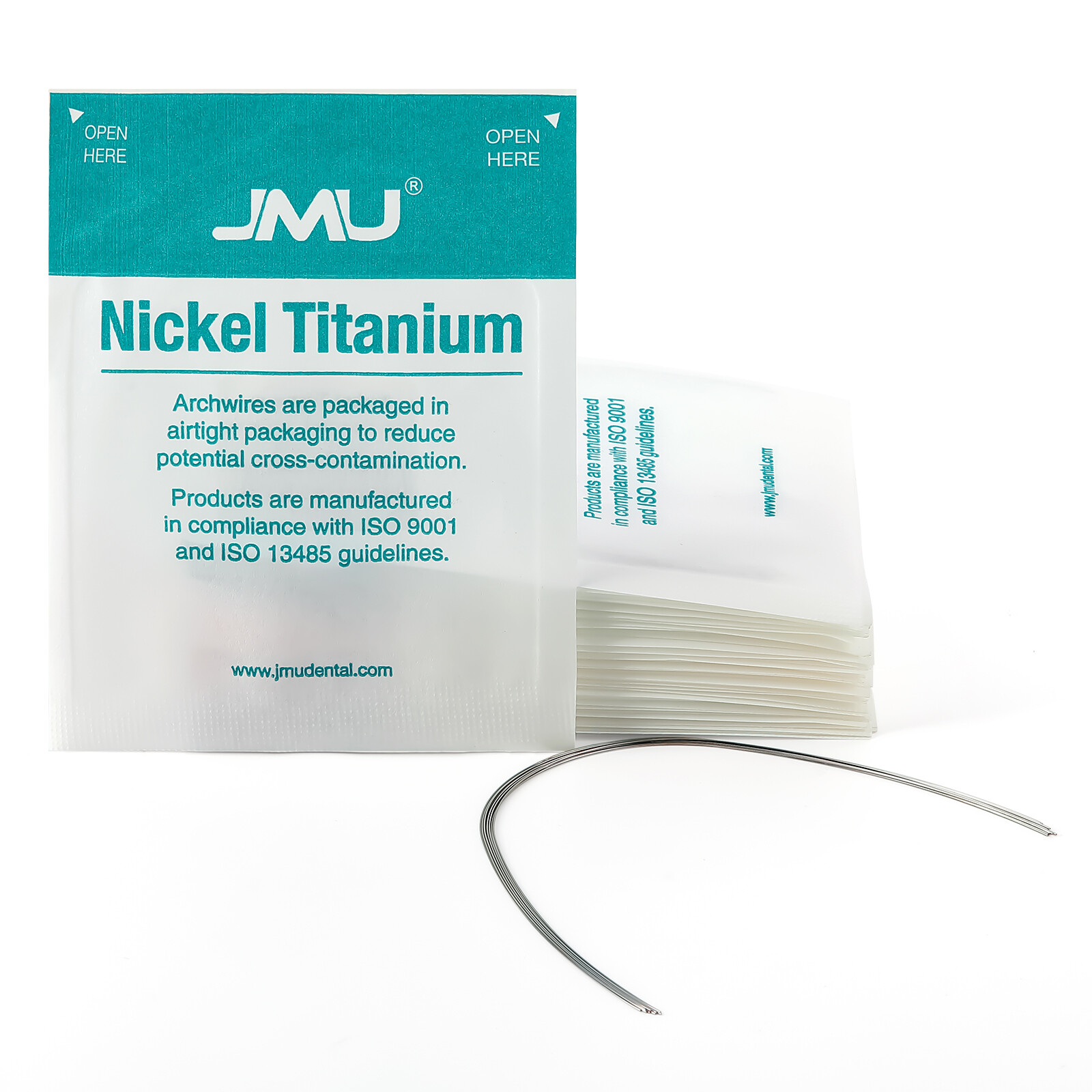 JMU 10pk Orthodontic NiTi Archwire Round/Rectangular Over-Expanded Universal