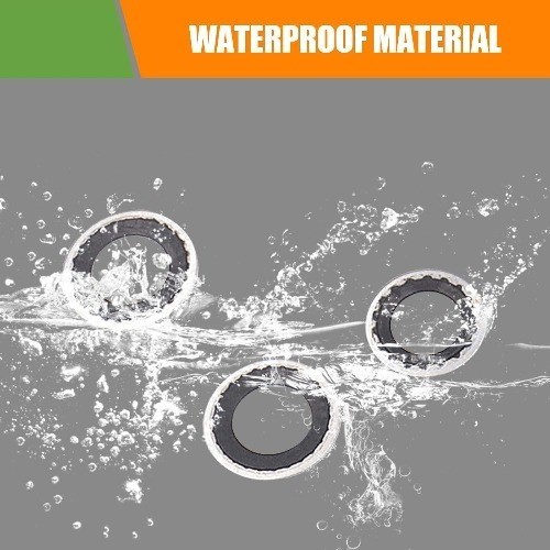 30 PCS Air Conditioning Compressor Gasket, Multiple Specification Color: Black