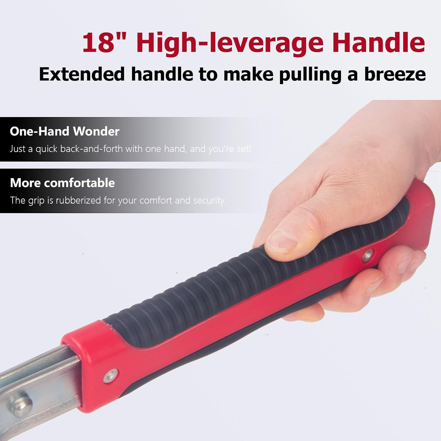 Heavy Duty 5 Ton Come Along Winch with 11.5FT Steel Cable & 3 Hooks