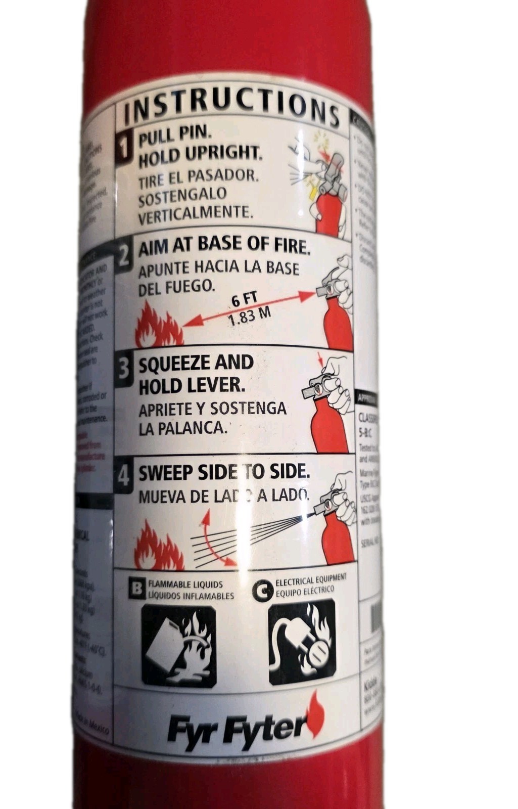 (Lot Of 3) Home and Workshop 5-B:C Class BC 2 Lb. Fire Extinguisher 21031882