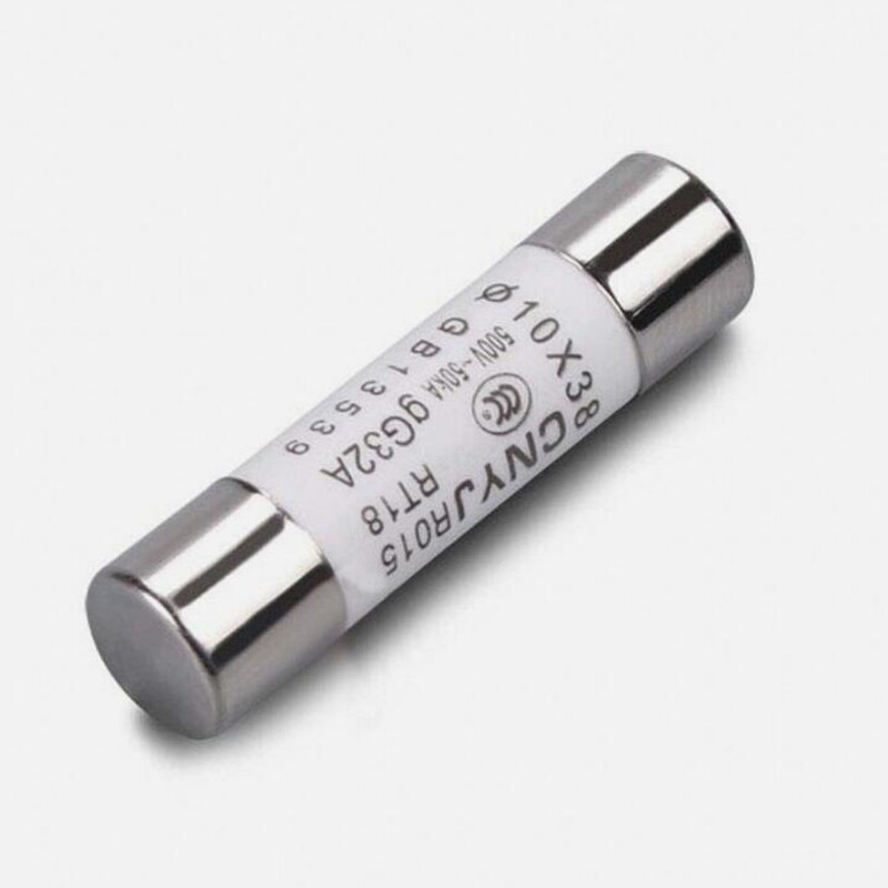 R015 Ceramic Fast Blow Fuse 10x38mm RT18 0.5A 1A 2A 3A 5A 6A 8A 10A 32A 40A 500V