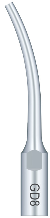 DTE Dental Ultrasonic Scaler Scaling Tips GD8 5pc/pk Fit NSK & Satelec Scaler